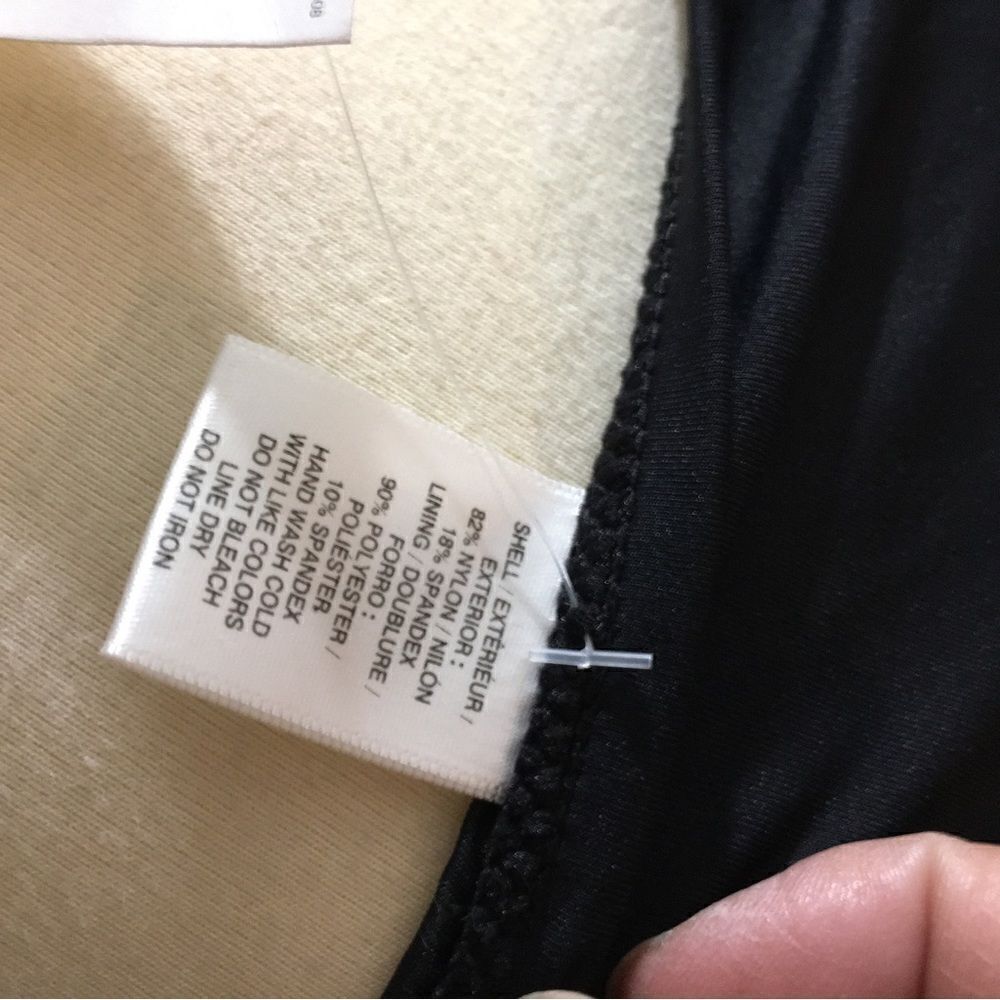 Loft NWT Black Bikini Bottom Size M - Picture 6 of 6